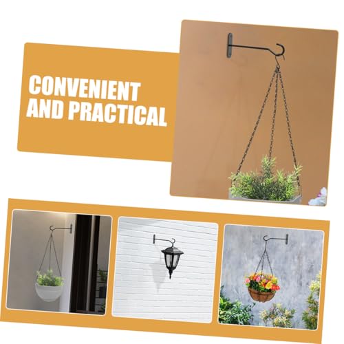 FUTUREORYY Wandhalterung Pflanzenaufhänger aus Robustem Eisen für Outdoor Pflanzkübel Blumentopf Haken Balkon Garten Vielseitig Einsetzbar zur Platzsparenden Dekoration FUTUREORYY Wandhalterung Pflanzenaufhänger aus Robustem Eisen für Outdoor Pflanzkübel Blumentopf Haken Balkon Garten Vielseitig Einsetzbar zur Platzsparenden Dekoration von FUTUREORYY