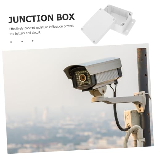 FUTUREORYY Wasserdichte Outdoor Abzweigdose aus Flammhemmendem Abs Kunststoff Robuste Kabelbox mit Dickem Gehäuse Einfache Installation für Überwachungsgeräte Schutzgehäuse FUTUREORYY Wasserdichte Outdoor Abzweigdose aus Flammhemmendem Abs Kunststoff Robuste Kabelbox mit Dickem Gehäuse Einfache Installation für Überwachungsgeräte Schutzgehäuse von FUTUREORYY