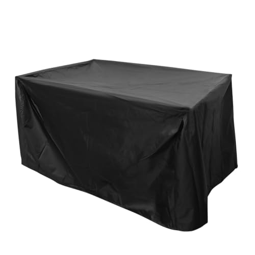 FUTUREORYY Wasserdichte Staubdichte Gartenmöbelabdeckung aus Strapazierfähigem Polyester-pvc mit Doppelter Naht mit Ösen und Nylonkordel zur Sicheren Befestigung für Outdoor-tisch und Stühle von FUTUREORYY
