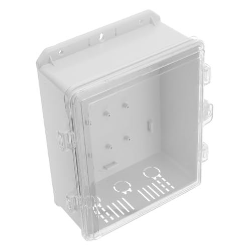 FUTUREORYY Wasserdichter Outdoor Anschlusskasten Kunststoff Verteilerbox mit Abdeckhaube Wetterfeste Kleine Verteilerdose Einfache Installation Wartungsfreundlich Schutz für Elektrische von FUTUREORYY