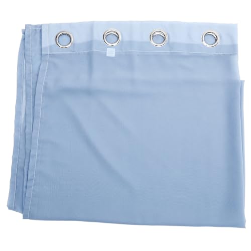 FUTUREORYY Wasserdichter Outdoor Vorhang aus Polyester Sichtschutz für Garten und Terrasse Eleganter Vorhang für Wohnzimmer und Schlafzimmer Pflegeleicht Langlebig Hellblau FUTUREORYY Wasserdichter Outdoor Vorhang aus Polyester Sichtschutz für Garten und Terrasse Eleganter Vorhang für Wohnzimmer und Schlafzimmer Pflegeleicht Langlebig Hellblau von FUTUREORYY