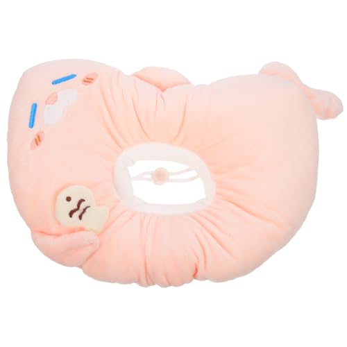 FUTUREORYY Weicher Bequemer Katzen halskragen mit Cartoon Design Schutzkragen für Katzen nach Operation Leichter Verstellbarer Genesungskragen zum Verhindern von Lecken und Kratzen von FUTUREORYY