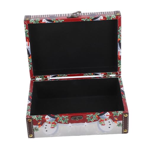 FUTUREORYY Weihnachtliche Holz box Klein Stabile Aufbewahrungsbox Vielseitige Candy Schmuckkiste Desktop Dekoration für Festtage und Geschenkideen FUTUREORYY Weihnachtliche Holz box Klein Stabile Aufbewahrungsbox Vielseitige Candy Schmuckkiste Desktop Dekoration für Festtage und Geschenkideen von FUTUREORYY