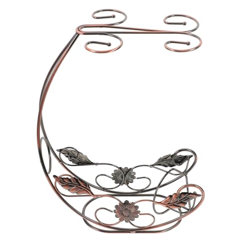 FUTUREORYY Weinglashalter Tischplatte Weinregal Hängend Rotweinglashalter Organisator Platzsparender Weinflaschenhalter für Küche Bar Zuhause Stilvolle Weinpräsentation und Aufbewahrung FUTUREORYY Weinglashalter Tischplatte Weinregal Hängend Rotweinglashalter Organisator Platzsparender Weinflaschenhalter für Küche Bar Zuhause Stilvolle Weinpräsentation und Aufbewahrung von FUTUREORYY