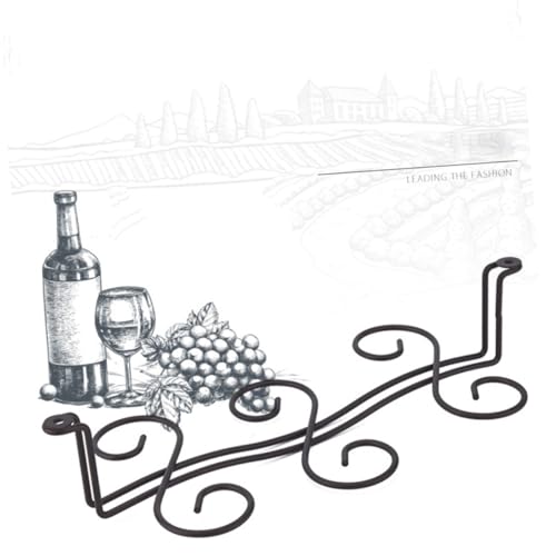 FUTUREORYY Weinglashalter aus Hängendes Stielglasregal mit Bronze Finish Stabiler Weinhalter für Zuhause Bar Restaurant Platzsparendes von FUTUREORYY