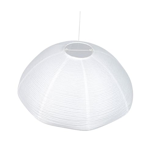FUTUREORYY Weißer Papierlampenschirm Deckenleuchte Langlebiger Lampenschirm aus Baumwollpapier Weiches Licht Stilvoll Schlicht Vielseitig für Wohnzimmer Schlafzimmer Büro Geeignet FUTUREORYY Weißer Papierlampenschirm Deckenleuchte Langlebiger Lampenschirm aus Baumwollpapier Weiches Licht Stilvoll Schlicht Vielseitig für Wohnzimmer Schlafzimmer Büro Geeignet von FUTUREORYY