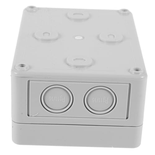 FUTUREORYY Wetterfeste Außen elektroverbindungsbox aus Robustem Abs Einfache Installation Kabelschutz für Verlängerungskabel Vielseitig für LED beleuchtung und Outdoor anwendungen Geeignet von FUTUREORYY