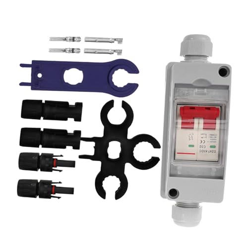 FUTUREORYY Wetterfeste Solar Verteilerdose Strombox Außenbereich Kunststoffgehäuse für Photovoltaikanlagen Langlebige Robuste Elektrische Anschlussdose Vielseitig für Gewerbe und Haushalt FUTUREORYY Wetterfeste Solar Verteilerdose Strombox Außenbereich Kunststoffgehäuse für Photovoltaikanlagen Langlebige Robuste Elektrische Anschlussdose Vielseitig für Gewerbe und Haushalt von FUTUREORYY