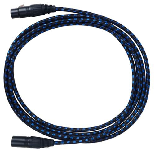 FUTUREORYY Xlr Mikrofonkabel Xlr Kabel Männlich zu Weiblich für Gitarre Bass und Mikrofon Vielseitige Audioverbindung Langlebig und Stabil für Klare Klangübertragung von FUTUREORYY