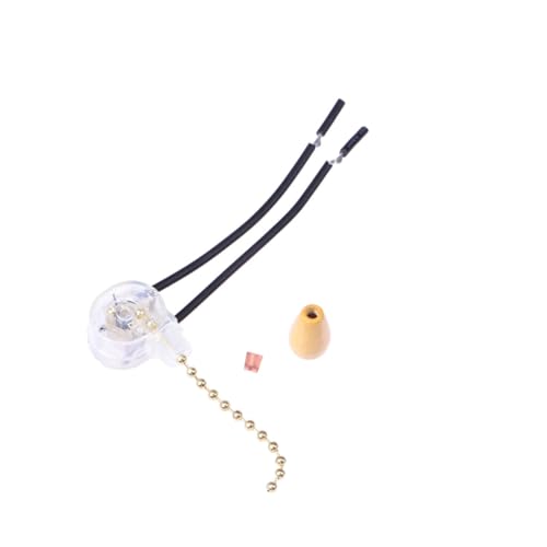 FUTUREORYY Zugschnur Lichtschalter Pull Cord Schalter für Deckenventilatoren mit Adriger Off Steuerung Holz Goldener Zugschalter Ersatz Zubehör FUTUREORYY Zugschnur Lichtschalter Pull Cord Schalter für Deckenventilatoren mit Adriger Off Steuerung Holz Goldener Zugschalter Ersatz Zubehör von FUTUREORYY
