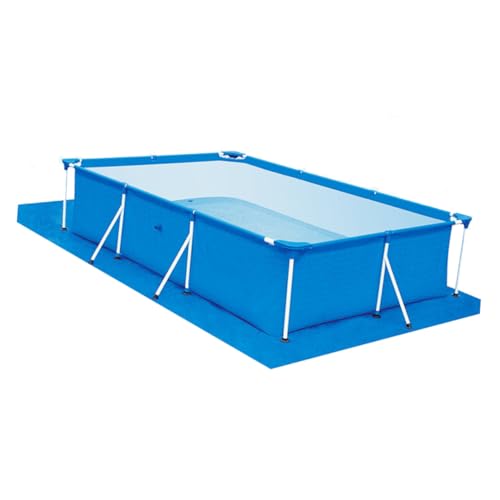FUTUREORYY wasserdichte rutschfeste Poolbodenmatte aus Pe gewebe Strapazierfähige Pool unterlage für Aufblasbare und Rahmenpools Schützende Bodenplane gegen Schmutz und Feuchtigkeit von FUTUREORYY