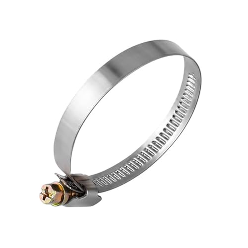 10 Stück Stahl-Schlauchschellen, Wasserrohrschellen, Metallclip für sichere Rohrverschraubung und Leckschutz bei Sanitärprojekten, Stahlschlauchschellen von FUUGlan