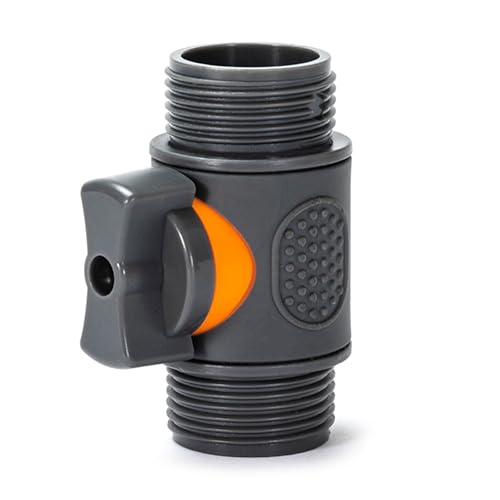 3/10.2 cm Außengewinde Verlängerung Schnellverbinder 2 Verteiler für Wasserdurchflusskontrolle Haushalt Garten Schlauchverbinder von FUUGlan