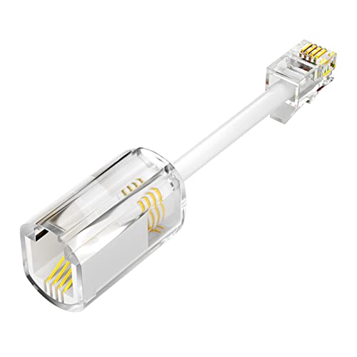 FUUGlan Drehbares Telefonkabel-Entwirrungskabel, Telefonhörer-Kabel, 360 Grad drehbares Hörerkabel, Anti-Wicklung, Telefonhörerkabel FUUGlan Drehbares Telefonkabel-Entwirrungskabel, Telefonhörer-Kabel, 360 Grad drehbares Hörerkabel, Anti-Wicklung, Telefonhörerkabel von FUUGlan
