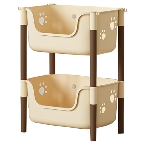 FUUGlan Mehrschichtiger Aufbewahrungs-Organizer mit praktischem Aufbewahrungsturm mit leichtgängigem Rollen, für Bewegung von Raum zu Raum, Küchenregal FUUGlan Mehrschichtiger Aufbewahrungs-Organizer mit praktischem Aufbewahrungsturm mit leichtgängigem Rollen, für Bewegung von Raum zu Raum, Küchenregal von FUUGlan