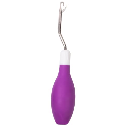 FUUGlan Verriegelungshaken Häkelnadel Häkelnadel Ergonomischer Griff Angenehm Zu Greifen Gebogene Verriegelungshaken Häkelnadel Gebogene Verriegelungshaken Häkelnadel Für Haar Verriegelung Haken von FUUGlan