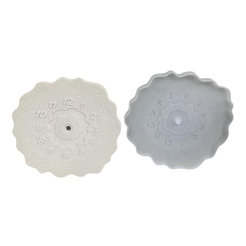 Gngerman-Silikonformen für Epoxidharz, Uhrform, für Süßigkeiten, Schokolade, Fondant, Backen, Uhren, Harz-Formen Gngerman-Silikonformen für Epoxidharz, Uhrform, für Süßigkeiten, Schokolade, Fondant, Backen, Uhren, Harz-Formen von FUUGlan