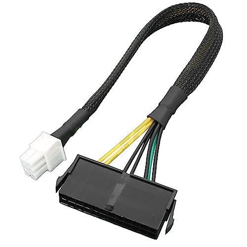 Netzadapterkabel, 24-polig auf 6-polig, 18 AWG, Netzteil, Verbindungskabel für 6-poliges Mainboard Netzadapterkabel, 24-polig auf 6-polig, 18 AWG, Netzteil, Verbindungskabel für 6-poliges Mainboard von FUUGlan