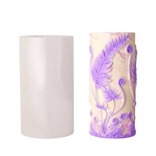 Stabile Silikonform mit geprägten Blumen-Designs für einzigartige Herstellung von Heimdekoration, Bastelbedarf, Silikonformen Stabile Silikonform mit geprägten Blumen-Designs für einzigartige Herstellung von Heimdekoration, Bastelbedarf, Silikonformen von FUUGlan