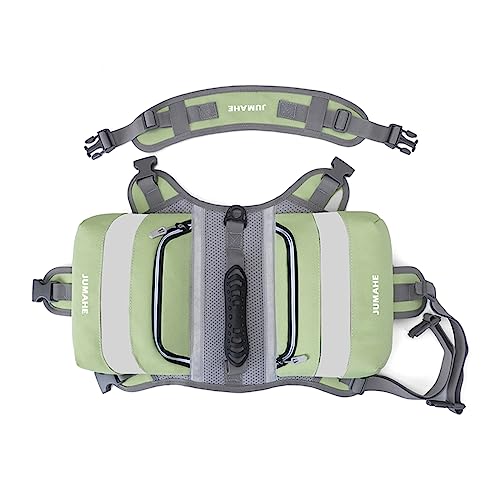 Verstellbarer Welpen-Rucksack mit Griff für kleine Hunde, große Selbsttrage, reflektierender Rucksack von FUUGlan