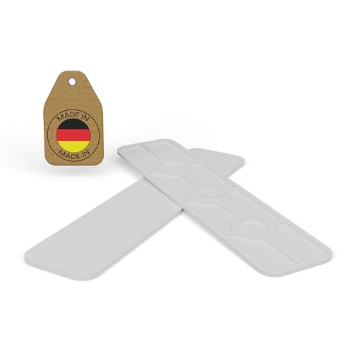 100 Stück Abstandshalter Kunststoff, Verglasungsklötze, 100mm x 24mm x 1mm-6mm, Unterlegplatten Distanzplättchen Kunststoffplatte Ausgleichsplättchen Unterlegkeile Möbel Fensterkeile (Dicke: 1mm) von FUX