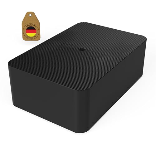 FUX 100 Stück Abstandshalter Kunststoff 60 x 40 x 20mm Verglasungsklötze Klötzchen Unterlegplatten Distanzplättchen Kunststoffplatte Ausgleichsplättchen Fensterkeile (Dicke: 20mm) von FUX