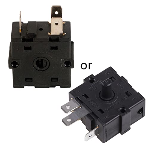FUXIU Elektrische Heizung Schaltgetriebe Schalter 5 Pin 3 Pin Heizung Netzschalter Heizung Gang Einstellung Drehschalter Power von FUXIU