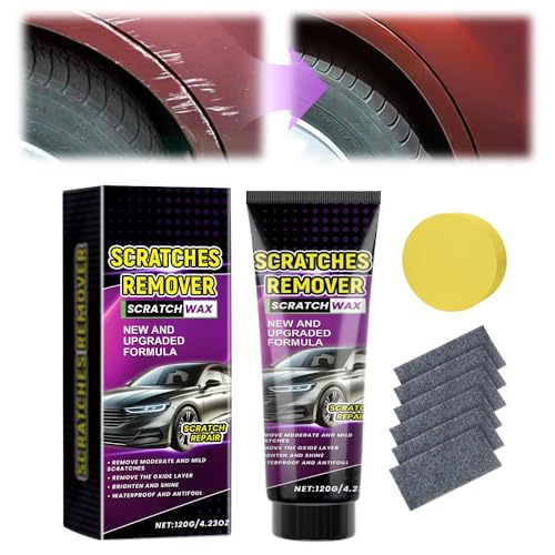 Autolack Reparatur Polieren Paste, 120ML Kratzer Reparatur Wachs, Kratzerentfernungs Paste für Verschiedene Oberflächen (1PCS) von FUXNGZI