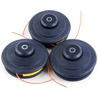 3 Stück original Profi Doppelfadenkopf Fadenspule Nylonfaden Multitool - Fuxtec von FUXTEC