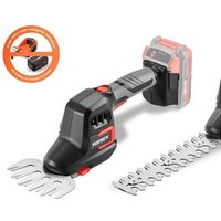 FUXTEC Akku Handheckenschere 20V mit 0,67Kg Gewicht, Schwertgröße von 20cm, Durchmesser von 10,5cm FX-E1HHS20 von FUXTEC