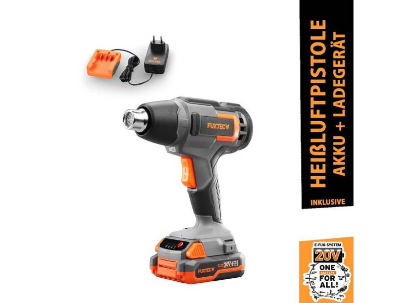 FUXTEC Akku-Heißluftgebläse FX-E1HLP20SET1 von FUXTEC