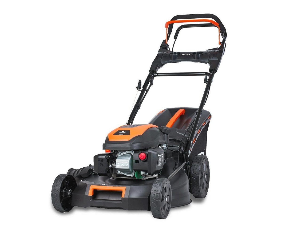 FUXTEC Benzinrasenmäher FX-RM5170eS, 51 cm Schnittbreite, 51 cm Schnittbreite, 60 L Fangkorb, 4in1 Mäher, Easy-Clean Funktion FUXTEC Benzinrasenmäher FX-RM5170eS, 51 cm Schnittbreite, 51 cm Schnittbreite, 60 L Fangkorb, 4in1 Mäher, Easy-Clean Funktion von FUXTEC