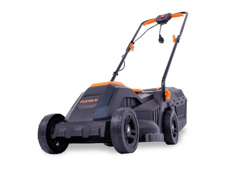 FUXTEC Elektrorasenmäher FX-RME33, 33 cm Schnittbreite, 33 cm Schnittbreite, 30 L Fangkorb, 220 V von FUXTEC