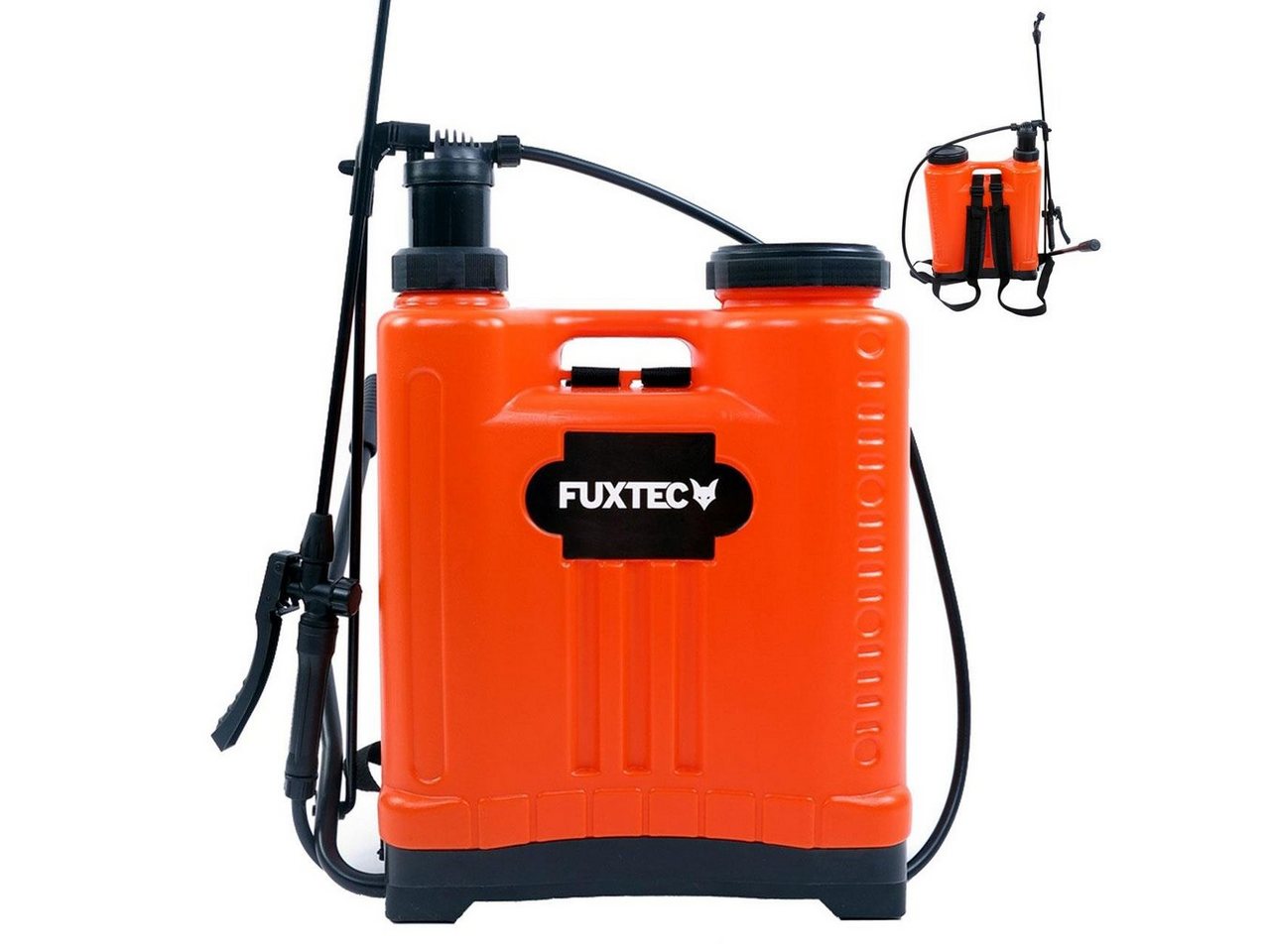 FUXTEC Drucksprühgerät FX-DS20L, 20L, 73.5cm Sprühlanze, 10 bar, gepolsterter Rückengurt, 4x Sprühdüsen FUXTEC Drucksprühgerät FX-DS20L, 20L, 73.5cm Sprühlanze, 10 bar, gepolsterter Rückengurt, 4x Sprühdüsen von FUXTEC