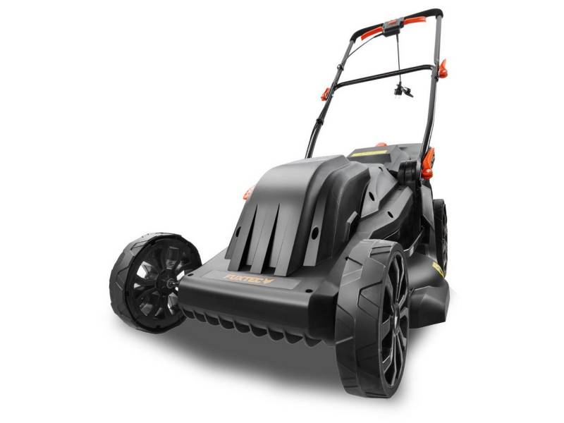 FUXTEC Elektrorasenmäher FX-RME43, 43 cm Schnittbreite, 43 cm Schnittbreite, 45 L Fangkorb, 220 V, 1200 Watt von FUXTEC