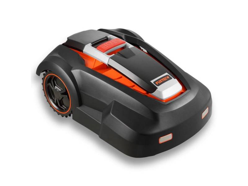 FUXTEC Rasenmähroboter FX-RB224, 24cm Schnittbreite, 1000m² Rasenfläche, Regensensor, Anti-Diebstahl von FUXTEC