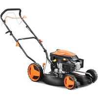 Benzin Rasenmäher Profi Mulchmäher mit 51 cm und Selbstantrieb leistungsstarker 196 cc Motor Motormäher Mulchen FX-RM51SA96 - Fuxtec Benzin Rasenmäher Profi Mulchmäher mit 51 cm und Selbstantrieb leistungsstarker 196 cc Motor Motormäher Mulchen FX-RM51SA96 - Fuxtec von FUXTEC