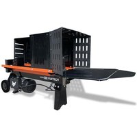 Holzspalter elektrisch FX-HS26 - Spaltkraft 7 Tonnen - 230V Brennholzspalter mit 2300W Leistung - Hydraulikspalter mit einer Spaltlänge von 520mm von FUXTEC