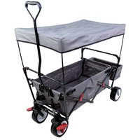 Faltbarer Bollerwagen FX-CT350 Grau- in weiteren 4 Farben erhältlich, klappbar mit Dach, Vorderrad-Bremse, Strand-Reifen, Hecktasche, für Kinder Faltbarer Bollerwagen FX-CT350 Grau- in weiteren 4 Farben erhältlich, klappbar mit Dach, Vorderrad-Bremse, Strand-Reifen, Hecktasche, für Kinder von FUXTEC