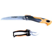 Fuxtec - 2er Set Handgartenwerkzeug Klappsäge Rebschere Gartenwerkzeug Gartengeräteset Garten Klappsäge Fuxtec - 2er Set Handgartenwerkzeug Klappsäge Rebschere Gartenwerkzeug Gartengeräteset Garten Klappsäge von FUXTEC