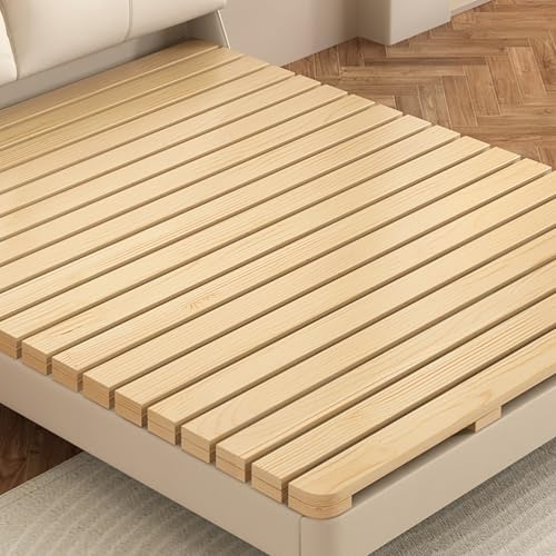 FUYAO Ersatz-Bunkie-Brett aus Holz – aufrollbare Bettlatten für Einzel-, Doppel-, Doppel-, Queen-Size- und Kingsize-Betten, volle Größe, faltbare Matratzenstütze, ideal für Wohnheim, Loft RV FUYAO Ersatz-Bunkie-Brett aus Holz – aufrollbare Bettlatten für Einzel-, Doppel-, Doppel-, Queen-Size- und Kingsize-Betten, volle Größe, faltbare Matratzenstütze, ideal für Wohnheim, Loft RV von FUYAO