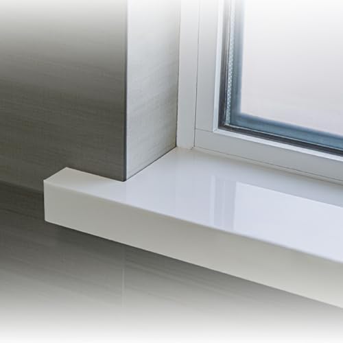 FUYAO Fensterbankschutz - Anpassbare Abdeckplatte für Erkerfenster, Kantenschutzplatte für Balkon, Bad, Küche und Wohnheim von FUYAO
