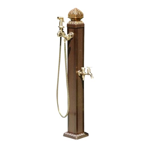 Retro-Wasserhahn für den Außenbereich, freistehender Gartenschlauchhalter aus Messing, vertikale Wassersäule im Freeze Crack-Garten, Wasserspielbrunnen mit Gartenhydranten Retro-Wasserhahn für den Außenbereich, freistehender Gartenschlauchhalter aus Messing, vertikale Wassersäule im Freeze Crack-Garten, Wasserspielbrunnen mit Gartenhydranten von FUYAO