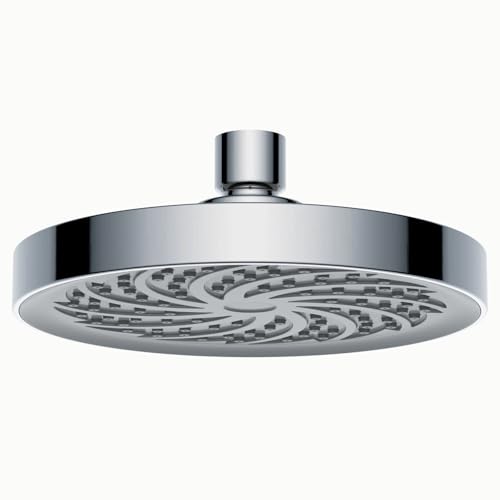 FUYIOCN Regenduschkopf, 15,2 cm, Hochdruck-Duschkopf mit verstellbarem Winkel, Chrom-Finish, werkzeuglose Installation, universeller G1/2-Zoll-Badezimmer-Duschkopf FUYIOCN Regenduschkopf, 15,2 cm, Hochdruck-Duschkopf mit verstellbarem Winkel, Chrom-Finish, werkzeuglose Installation, universeller G1/2-Zoll-Badezimmer-Duschkopf von FUYIOCN
