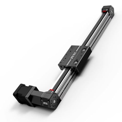 FUYU FPB30 Linearführung Bühne Linearantrieb Linear Aktuatortisch Linearführungen Produkte Belt Drive Linearmodul Lineare Stufe mit Nema 17 Stepper Motor für CNC[1100mm Hub] von FUYU