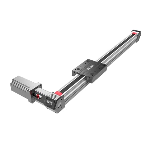 FUYU FPB50 CNC Linear Guide Dia Gurte Gürtelantrieb Linearer Bühnenbewegungsantrieb Router Teile Motorisierte NEMA 23 Stepper Servo Motor[2000mm Hub] von FUYU