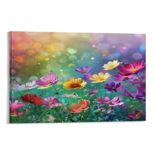 FUYUETTG Fantasy-Garten-Wandkunst, natürliche Blumen, wunderschöner Blumengemäldedruck auf strukturierter Leinwand, Wandposter, Kunstwerk für Wohnzimmer, Schlafzimmer, Büro, Dekorrahmen, 40 x 60 cm FUYUETTG Fantasy-Garten-Wandkunst, natürliche Blumen, wunderschöner Blumengemäldedruck auf strukturierter Leinwand, Wandposter, Kunstwerk für Wohnzimmer, Schlafzimmer, Büro, Dekorrahmen, 40 x 60 cm von FUYUETTG