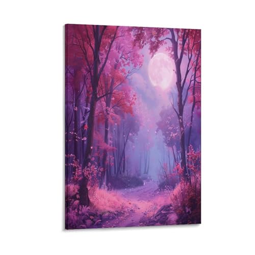 FUYUETTG Kunstdruck auf Leinwand, moderner Baum, Herbstwald, Fantasie-Landschaft, Gemälde auf strukturierter Leinwand, Wandposter, Kunstwerk für Wohnzimmer, Schlafzimmer, Büro, Dekorrahmen, 40 x 60 cm FUYUETTG Kunstdruck auf Leinwand, moderner Baum, Herbstwald, Fantasie-Landschaft, Gemälde auf strukturierter Leinwand, Wandposter, Kunstwerk für Wohnzimmer, Schlafzimmer, Büro, Dekorrahmen, 40 x 60 cm von FUYUETTG