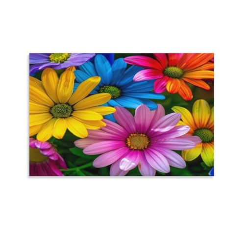 FUYUETTG Kunstdruck auf Leinwand, schöne Blumen, moderner Naturgarten, Landschaftsgemälde auf strukturierter Leinwand, Wandposter, Kunstwerk für Wohnzimmer, Schlafzimmer, Büro, Dekoration, ungerahmt FUYUETTG Kunstdruck auf Leinwand, schöne Blumen, moderner Naturgarten, Landschaftsgemälde auf strukturierter Leinwand, Wandposter, Kunstwerk für Wohnzimmer, Schlafzimmer, Büro, Dekoration, ungerahmt von FUYUETTG