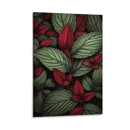 FUYUETTG Minimalistische Blätter-Leinwandkunst, moderne Naturpflanze, rustikaler Gemäldedruck auf strukturierter Leinwand, Wandposter, Kunstwerk für Wohnzimmer, Schlafzimmer, Büro, Dekorrahmen, 60 x FUYUETTG Minimalistische Blätter-Leinwandkunst, moderne Naturpflanze, rustikaler Gemäldedruck auf strukturierter Leinwand, Wandposter, Kunstwerk für Wohnzimmer, Schlafzimmer, Büro, Dekorrahmen, 60 x von FUYUETTG